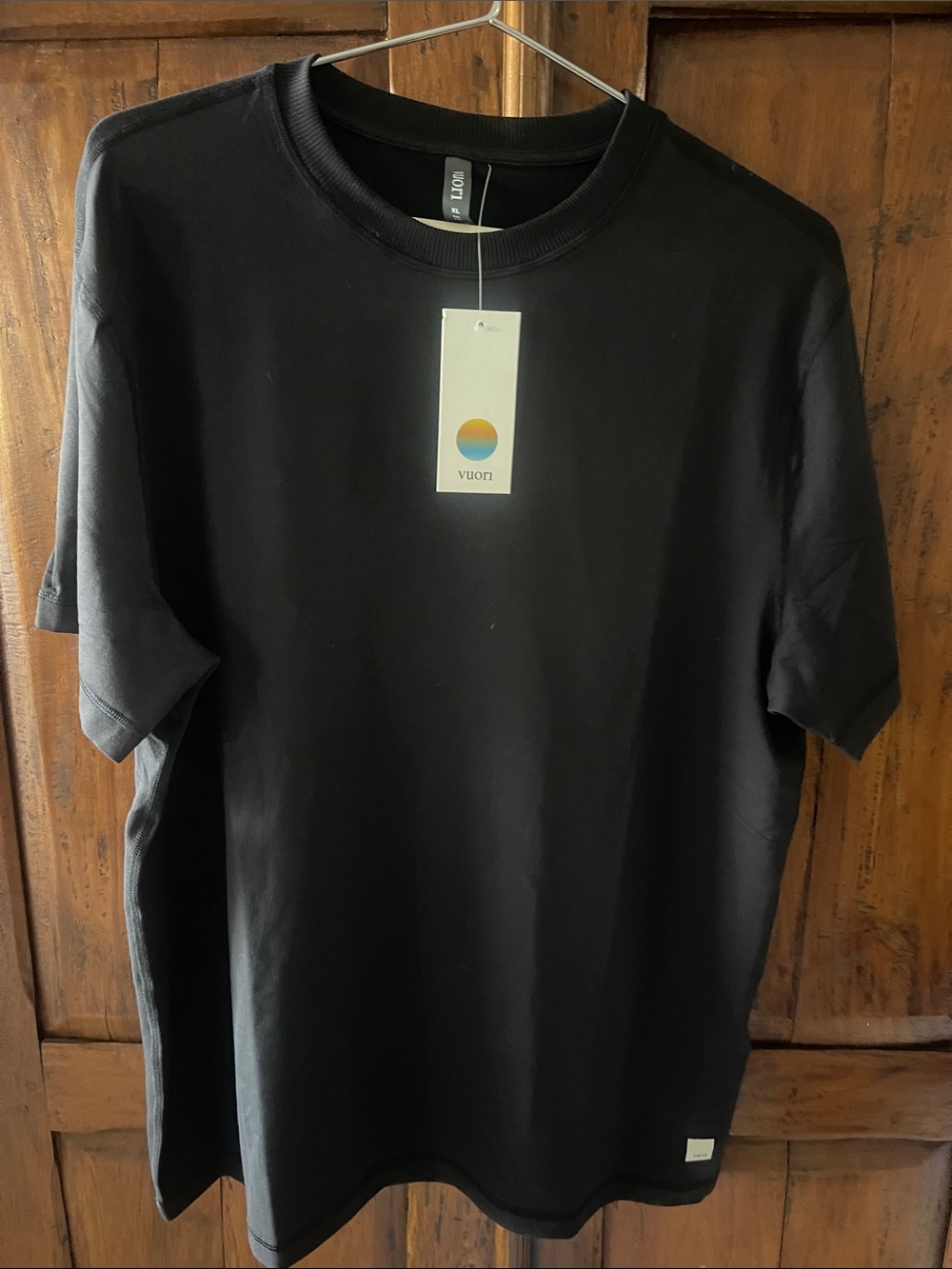 Vuori Black Short Sleeve Crewneck T-Shirt